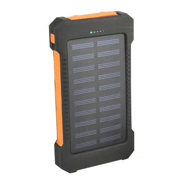 Solar Power Bank Flashlight